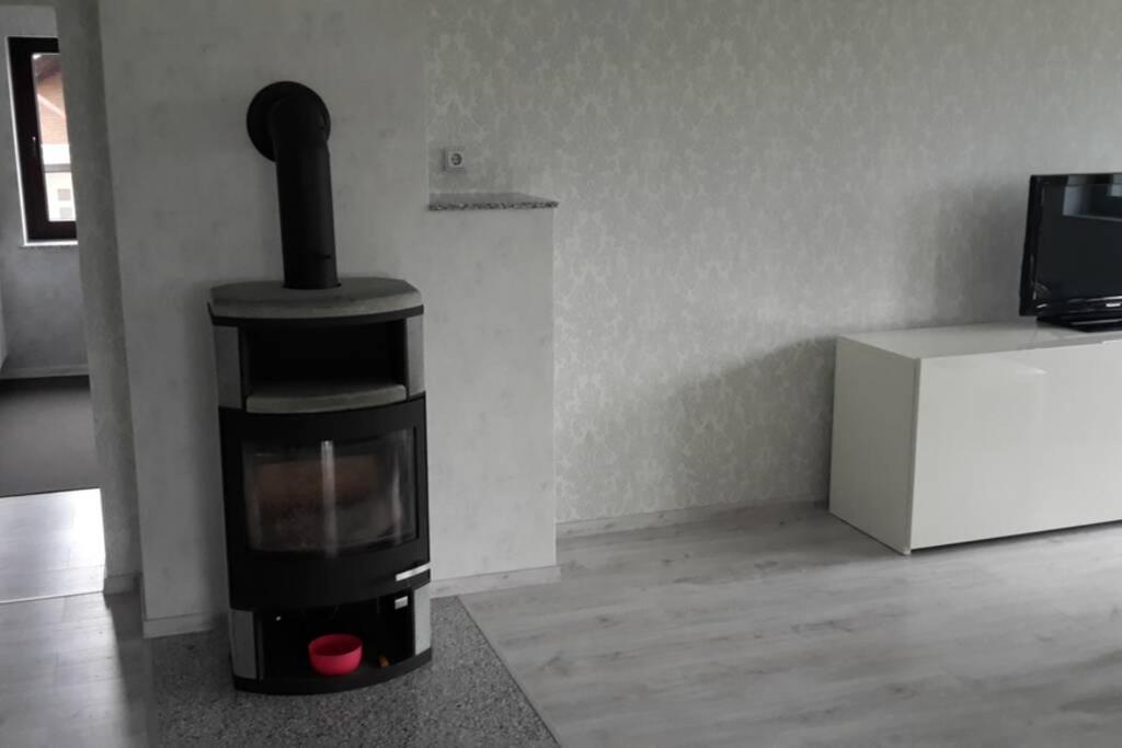 Ferienwohnung Weserblick Hessisch Oldendorf Dış mekan fotoğraf
