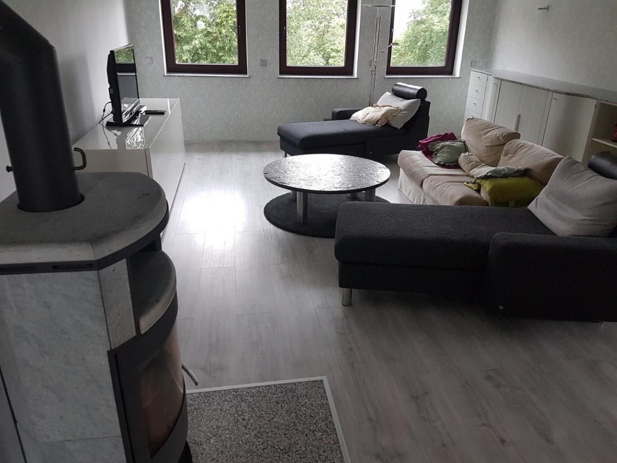 Ferienwohnung Weserblick Hessisch Oldendorf Dış mekan fotoğraf